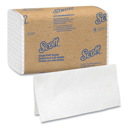 Scott Essential Single-Fold Towels, Absorbency Pockets, 9.3 x 10.5, 250-PK, 16 PK-CT 1700
