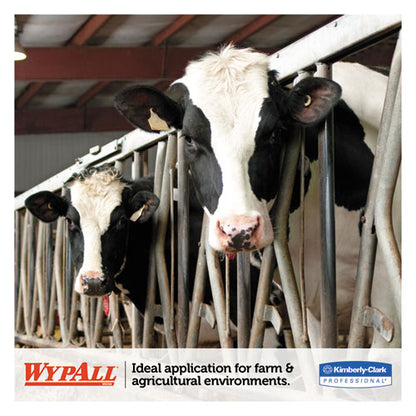 WypAll L10 SANI-PREP Dairy Towels,POP-UP Box, 1Ply, 10 1-2x10 1-4, 110-Pk, 18 Pk-Carton KCC 01772