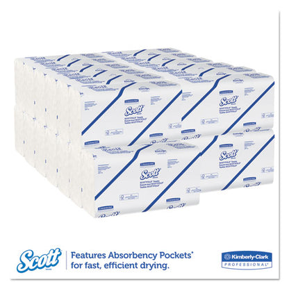 Scott Pro Scottfold Towels, 9 2-5 x 12 2-5, White, 175 Towels-Pack, 25 Packs-Carton 01980