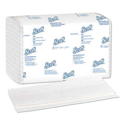 Scott Control Slimfold Towels, 7 1-2 x 11 3-5, White, 90-Pack, 24 Packs-Carton 04442