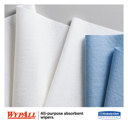 WypAll L40 Towels, Small Roll, 10 2-5 x 11, White, 70-Roll, 24 Rolls-Carton 5027