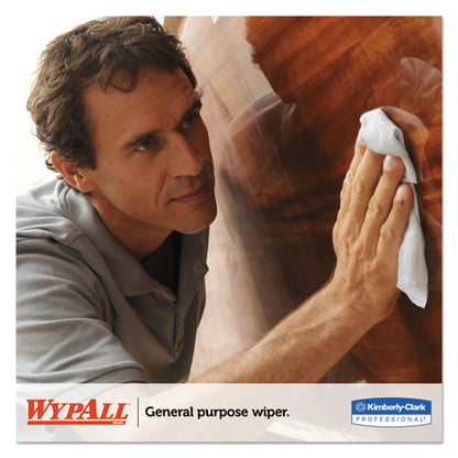 WypAll L40 Towels, Dry Up Towels, 19 1-2" x 42", White, 200 Towels-Roll KCC 05860