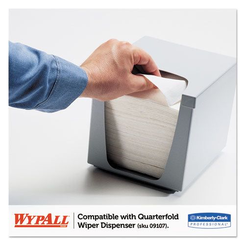 WypAll X70 Foodservice Towels, 1-4 Fold, 12 1-2 x 23 1-2, Blue, 300-Carton 5927