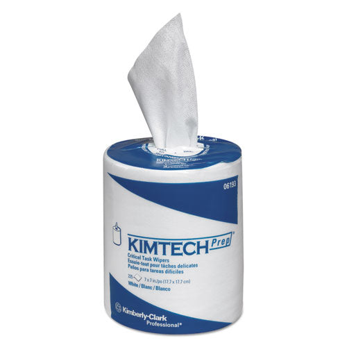 Kimtech SCOTTPURE Wipers, 1-4 Fold, 12 x 15, White, 100-Box, 4-Carton 6121
