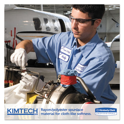 Kimtech SCOTTPURE Critical Task Wipers, 12 x 23, White, 50-Bx, 8 Boxes-Carton KCC 06151