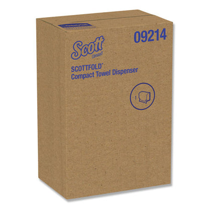 Scott Scottfold Folded Towel Dispenser, 10.75 x 4.75 x 9, White KCC 09214