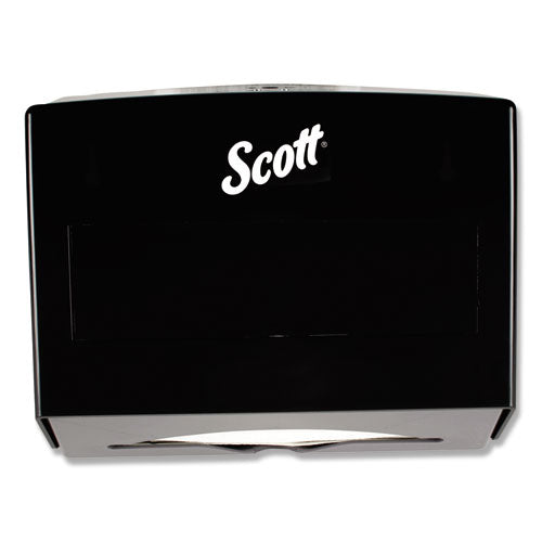 Scott Scottfold Folded Towel Dispenser, 10.75 x 4.75 x 9, Black 09215