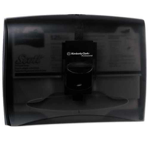 Scott Personal Seat Cover Dispenser, 17.5 x 2.25 x 13.25, Black 9506