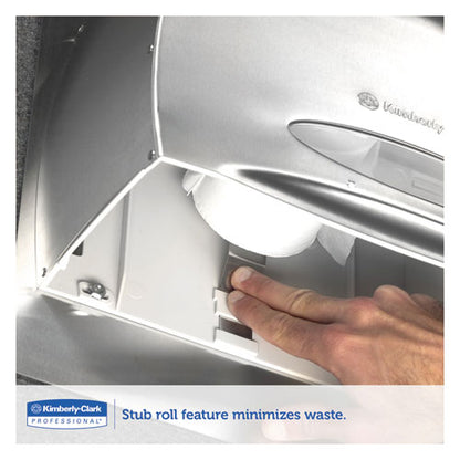 Scott Pro Coreless Jumbo Roll Tissue Dispenser, EZ Load, 6x9.8x14.3, Stainless Steel 9601