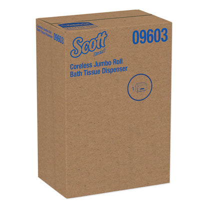 Scott Essential Coreless Jumbo Roll Tissue Dispenser,14 3-10 x 5 9-10 x 9 4-5,White 09603