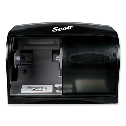 Scott Essential Coreless SRB Tissue Dispenser, 11.1 x 6 x 7.63, Black 9604