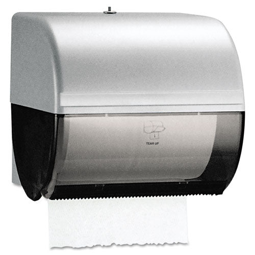 Kimberly-Clark Professional Omni Roll Towel Dispenser, 10.5 x 10 x 10, Smoke-Gray 09746
