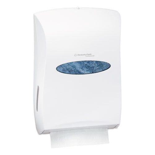Kimberly-Clark Professional Universal Towel Dispenser, 13.31 x 5.85 x 18.85, Pearl White KCC 09906