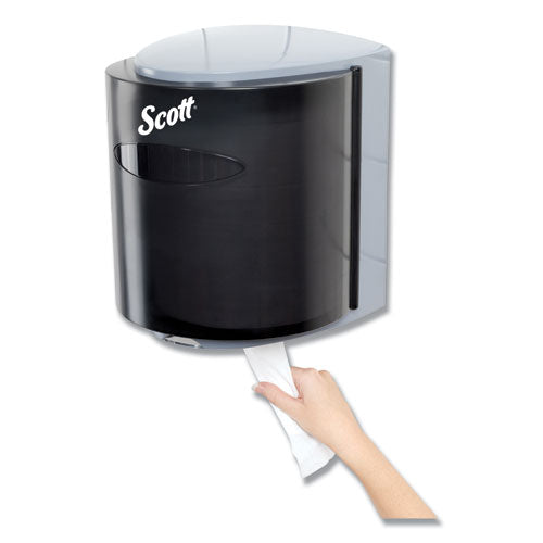 Scott Roll Control Center Pull Towel Dispenser, 10.3 x 9.3 x 11.9, Smoke-Gray 09989