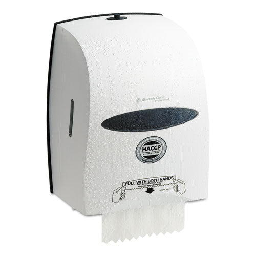 Kimberly-Clark Professional Sanitouch Hard Roll Towel Dispenser, 12.63 x 10.2 x 16.13, White 9991