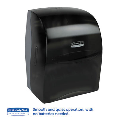 Kimberly-Clark Professional Sanitouch Hard Roll Towel Dispenser, 12.63 x 10.2 x 16.13, Smoke 09996