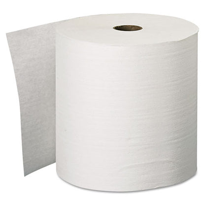 Scott Essential Plus Hard Roll Towels, 1.5" Core, 8" x 600 ft, White, 6 Rolls-Carton 11090