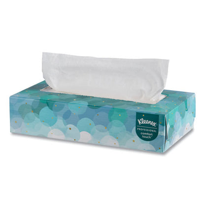 Kleenex Flat Box Facial Tissue 2 Ply 100 Sheets White (Single Box) 21400