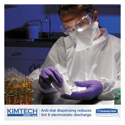 Kimtech Kimwipes, Delicate Task Wipers, 1-Ply, 4 2-5 x 8 2-5, 280-Box,16800-Ct KCC 34155