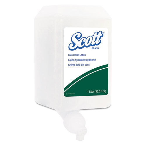 Scott Skin Relief Lotion, 1 L Bottle, Fragrance Free 35365