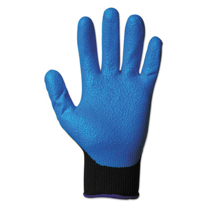 KleenGuard G40 Nitrile Coated Gloves, 240 mm Length, Large-Size 9, Blue, 12 Pairs 40227