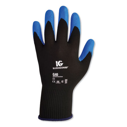 KleenGuard G40 Nitrile Coated Gloves, 250 mm Length, X-Large-Size 10, Blue, 12 Pairs 40228