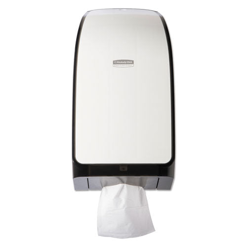 Scott Control Hygienic Bathroom Tissue Dispenser, 7.375 x 6.375 x 13 3-4, White 40407