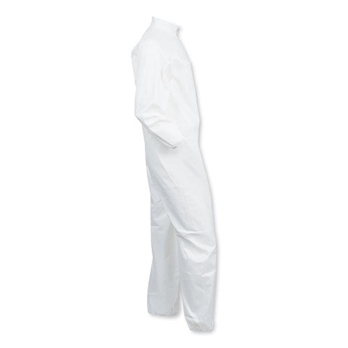 KleenGuard A40 Elastic-Cuff and Ankles Coveralls, White, 2X-Large, 25-Case KCC 44315