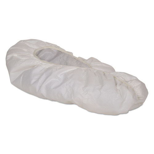KleenGuard A40 Shoe Covers, One Size Fits All, White, 400-Carton KCC 44490