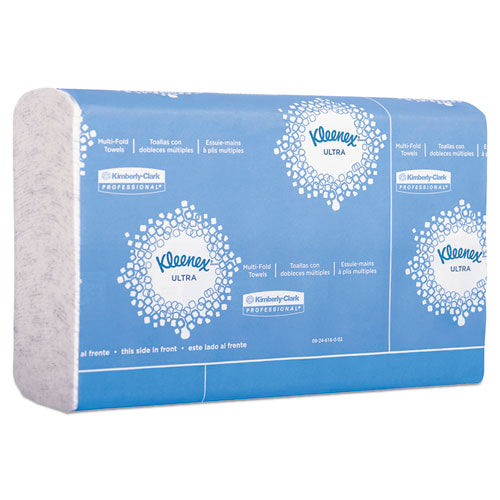Kleenex Reveal Multi-Fold Towels, 2-Ply, 8 x 9.4, White, 16-Carton 46321