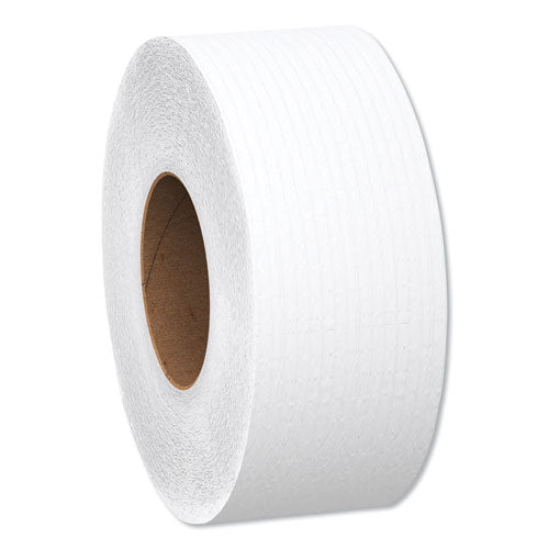 Scott Essential 100% Recycled Fiber JRT Bathroom Toilet Tissue Paper 2 Ply 1000 Feet White (4 Rolls) 49156