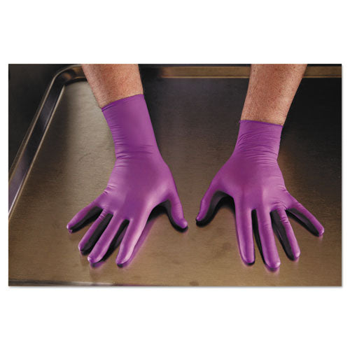 Kimtech PURPLE NITRILE Exam Gloves, 310 mm Length, Medium, Purple, 500-CT 50602