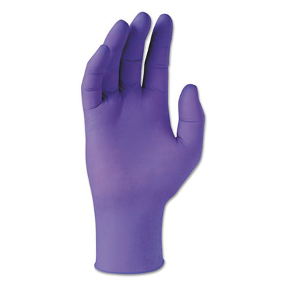 Kimtech PURPLE NITRILE Exam Gloves, 242 mm Length, Small, Purple, 100-Box 55081