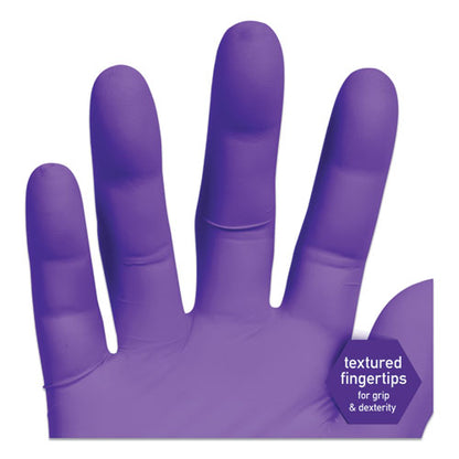 Kimtech PURPLE NITRILE Exam Gloves, 242 mm Length, Large, Purple, 1000-Carton 55083