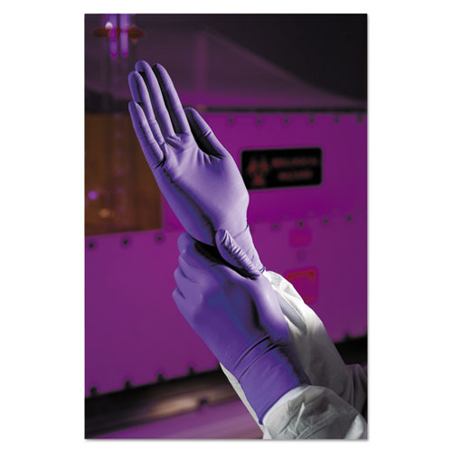 Kimtech X-Large Purple 242 mm Length Nitrile Exam Gloves (90 Count) 55084