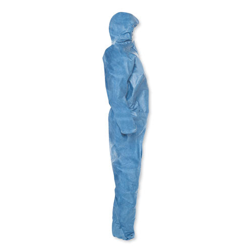 KleenGuard A20 Breathable Particle Protection Coveralls, X-Large, Blue, 24-Carton KCC 58514