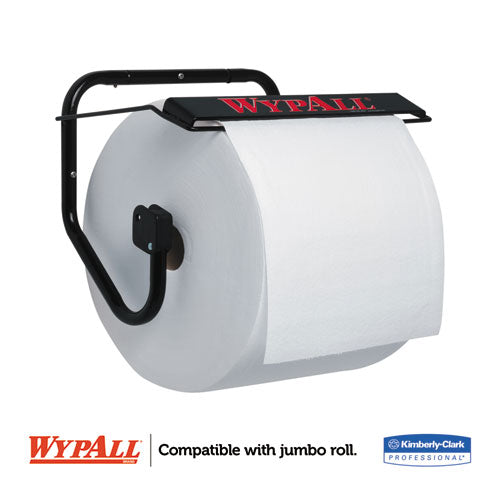 WypAll Jumbo Roll Dispenser, 16.8 x 8.8 x 10.8, Black 80579