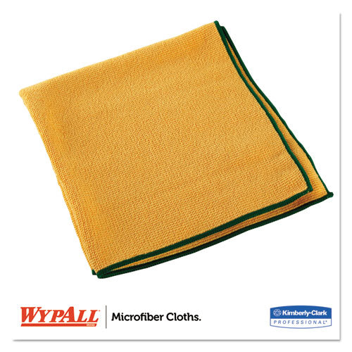 WypAll Microfiber Cloths, Reusable, 15 3-4 x 15 3-4, Yellow, 6-Pack 83610