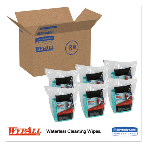 WypAll Waterless Cleaning Wipes Refill Bags, 12 x 9, 75-Pack KCC 91367