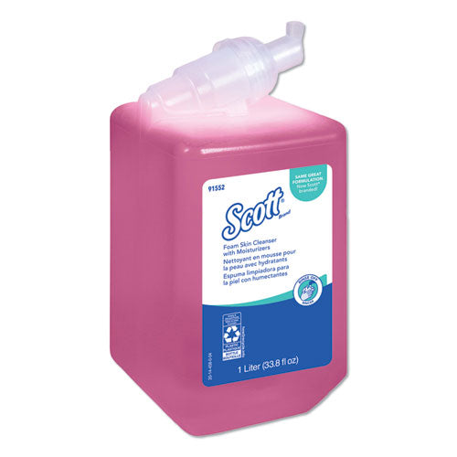 Scott Pro Foam Skin Cleanser with Moisturizers, Light Floral, 1,000 mL Bottle 91552
