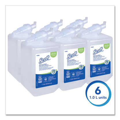 Scott Essential Green Certified Foam Skin Cleanser, Neutral, 1,000 mL Bottle, 6-Carton KCC 91565