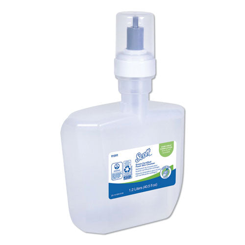 Scott Essential Green Certified Foam Skin Cleanser, Unscented, 1,200 mL, 2-Carton 91591