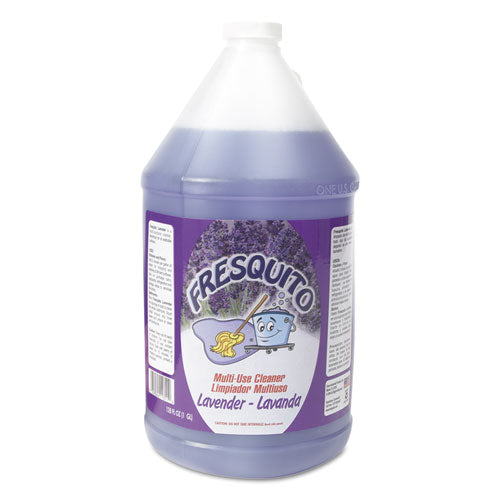Fresquito Scented All-Purpose Cleaner, Lavender Scent, 1 gal Bottle, 4-Carton FREQUITO-L