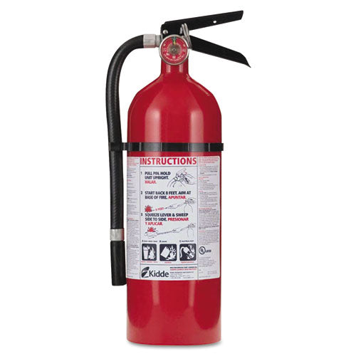Kidde Pro 210 Fire Extinguisher 4 lb Class A/B/C 21005779
