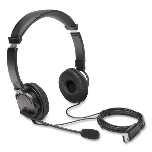 Kensington Hi-Fi Headphones with Microphone, Black K97601WW