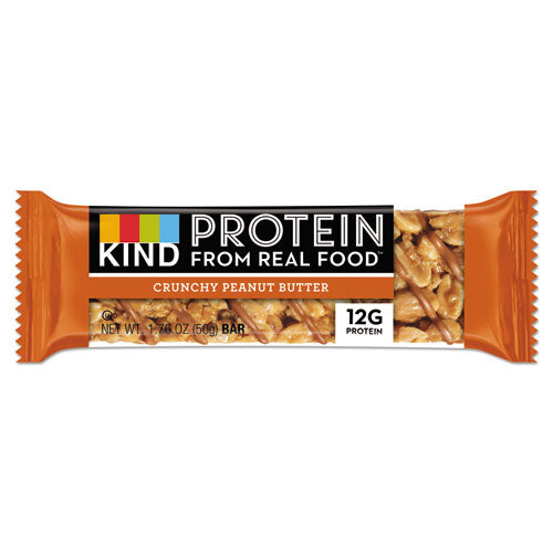 Kind Protein Bars, Crunchy Peanut Butter, 1.76 oz, 12-Pack 26026