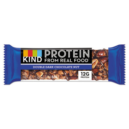 Kind Protein Bars, Double Dark Chocolate, 1.76 oz, 12-Pack 26036