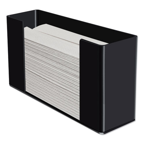 Kantek Multifold Paper Towel Dispenser, 12.5 x 4.4 x 7, Black AH190B