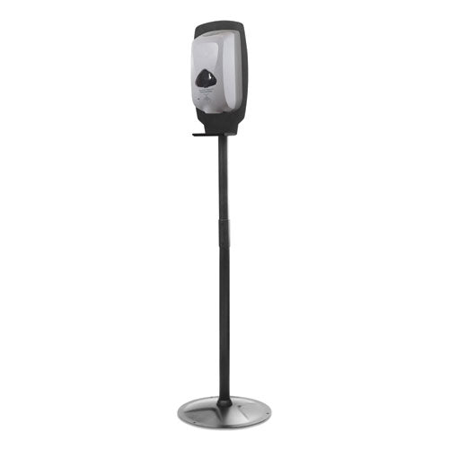 Kantek Floor Stand for Sanitizer Dispensers, Height Adjustable from 50" to 60", Black SD200
