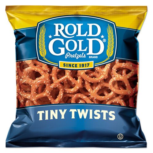 Rold Gold Tiny Twists Pretzels, 1 oz Bag, 88-Carton 028400324304